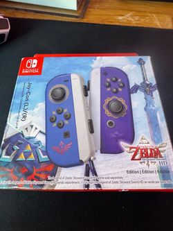 Skyward sword edition switch joycons
