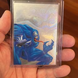 1995 Flair Marvel Annual Holoblast Venom Vs. Demogoblin  Hologram 