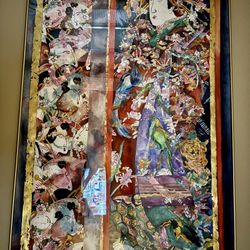 Beautiful big picture frame for a local artist 