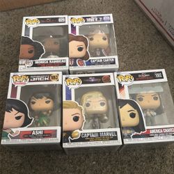 5 Funko Pops All