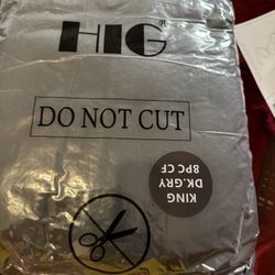 New King Size Comforter 8 Piece Set Dark Gray 