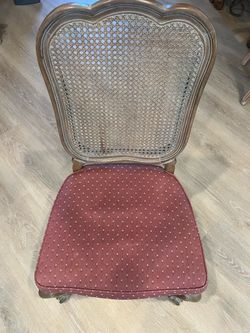 Cane back chairs-set of 4