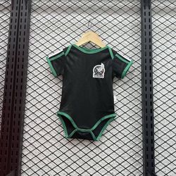 Mexico mameluco/Onesies Verde/Negro