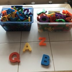 Large Magnetic letters 
