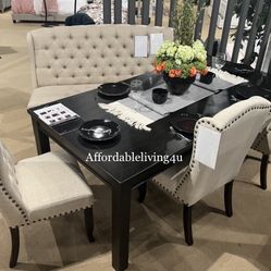 6 Pc Dining Table Set Brand New In Box 