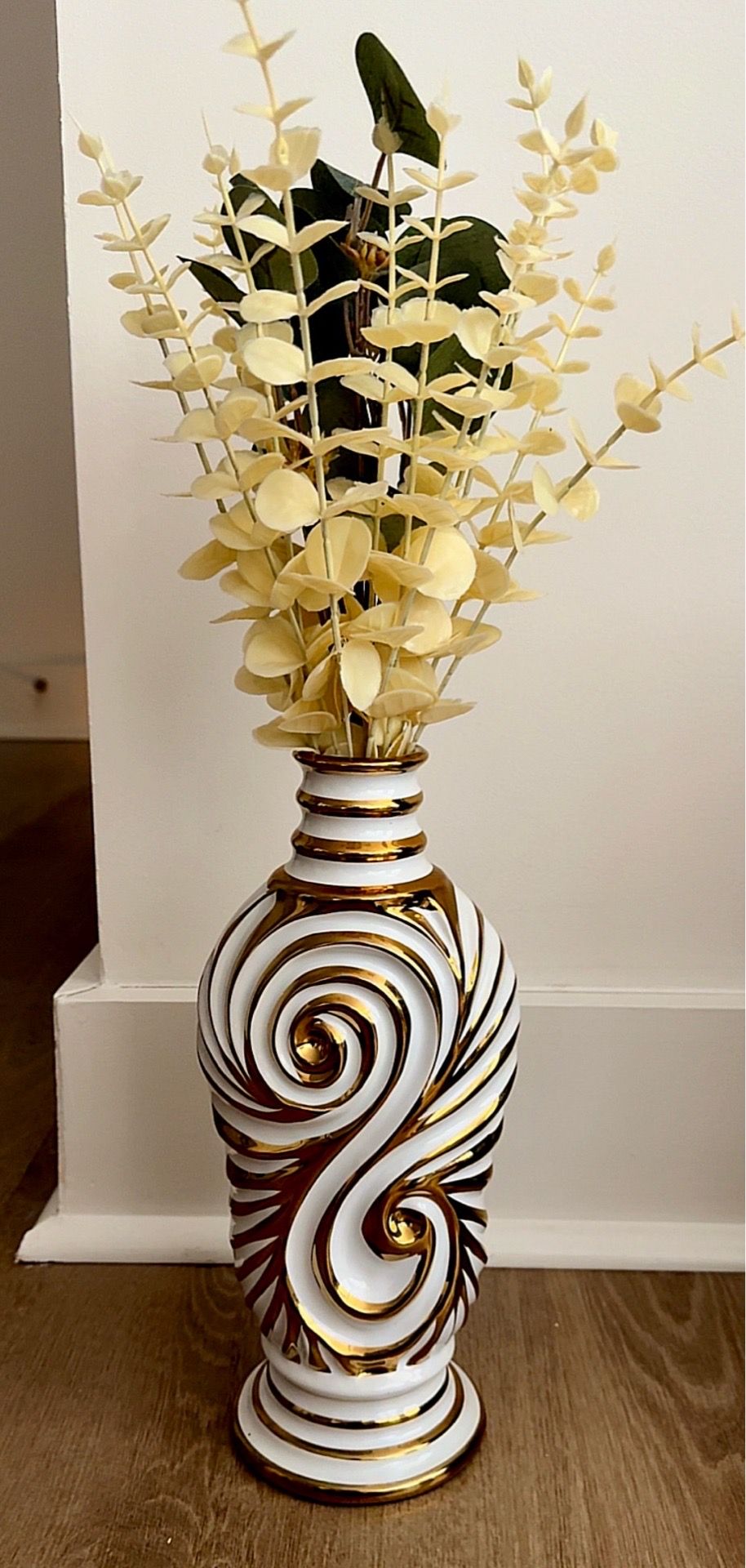 Luxe Designer Vase + Floral Arrangement