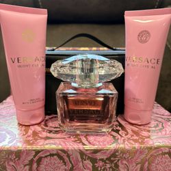 Versace Bright Crystal Perfume Set
