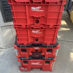 Milwaukee Packout Tool Boxes