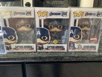 Captain America pop set