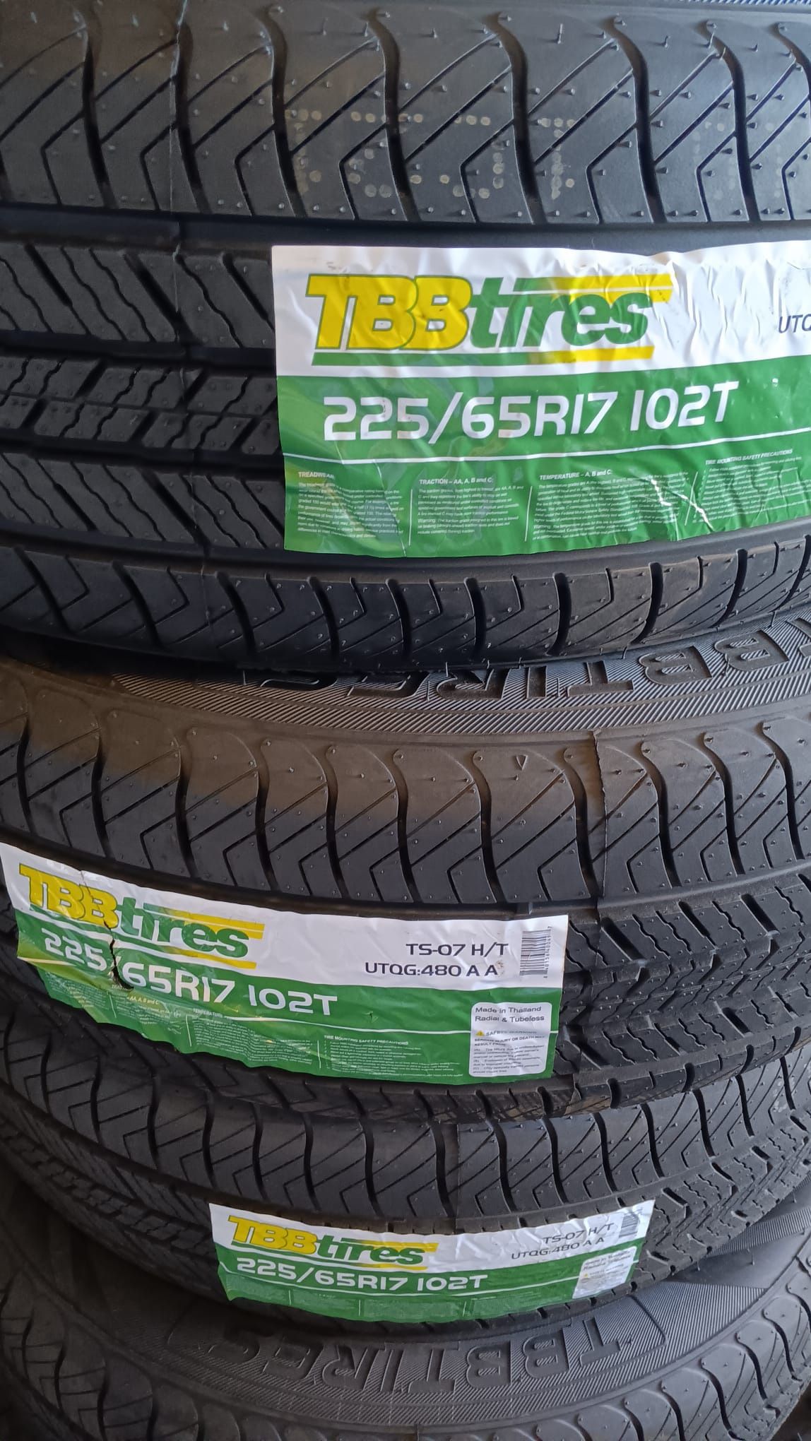 TBB Tires 225/65/17