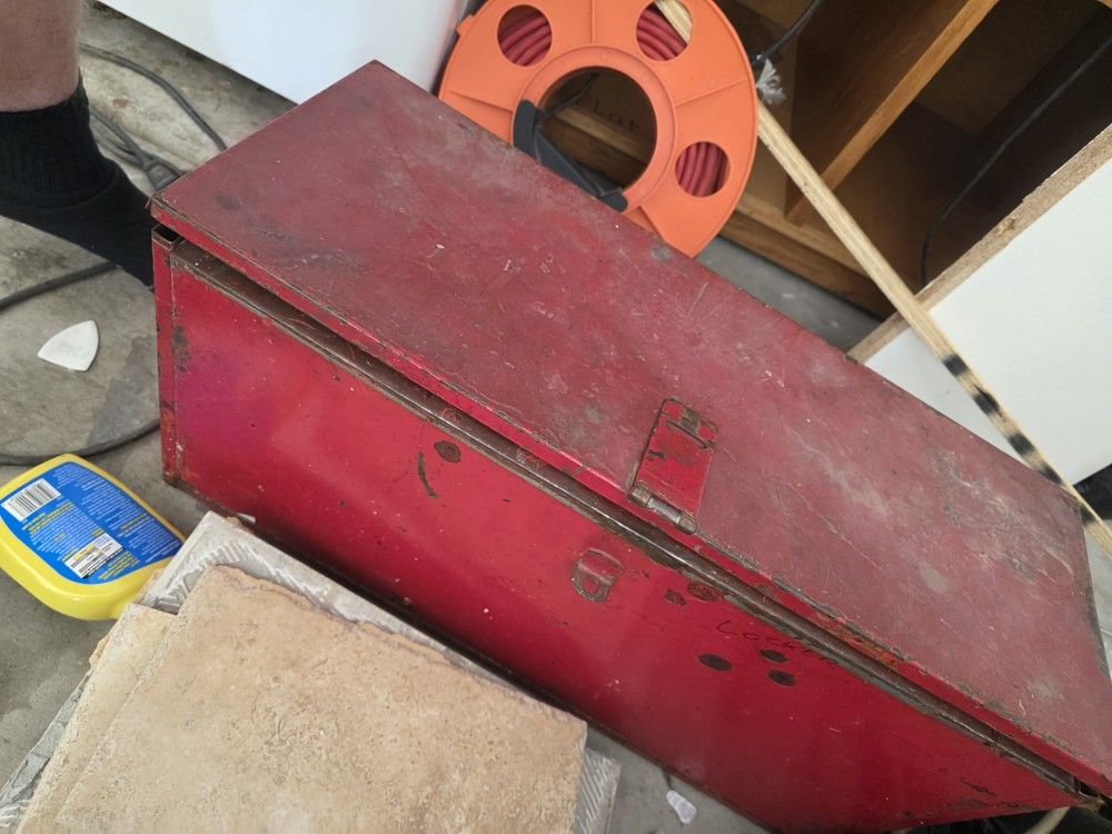 SNAP-ON Antique 1940s Toolbox