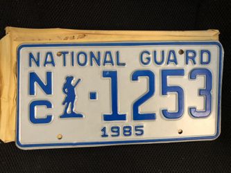 1(contact info removed) 1985 NC National Guard