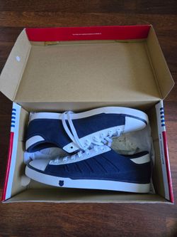 K-SWISS COURT PC CVS LOWS NVY/WHT/CORDOVAN US Men's 11