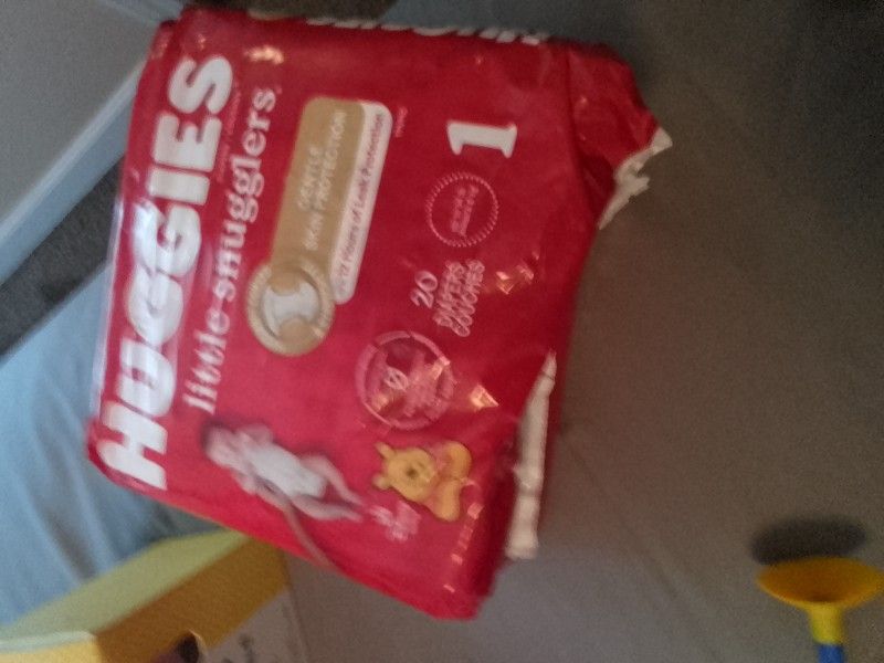 Huggies Diapers New Not Open