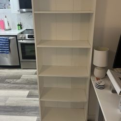 White IKEA Bookshelf