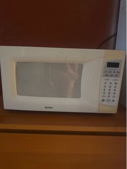 White Microwave