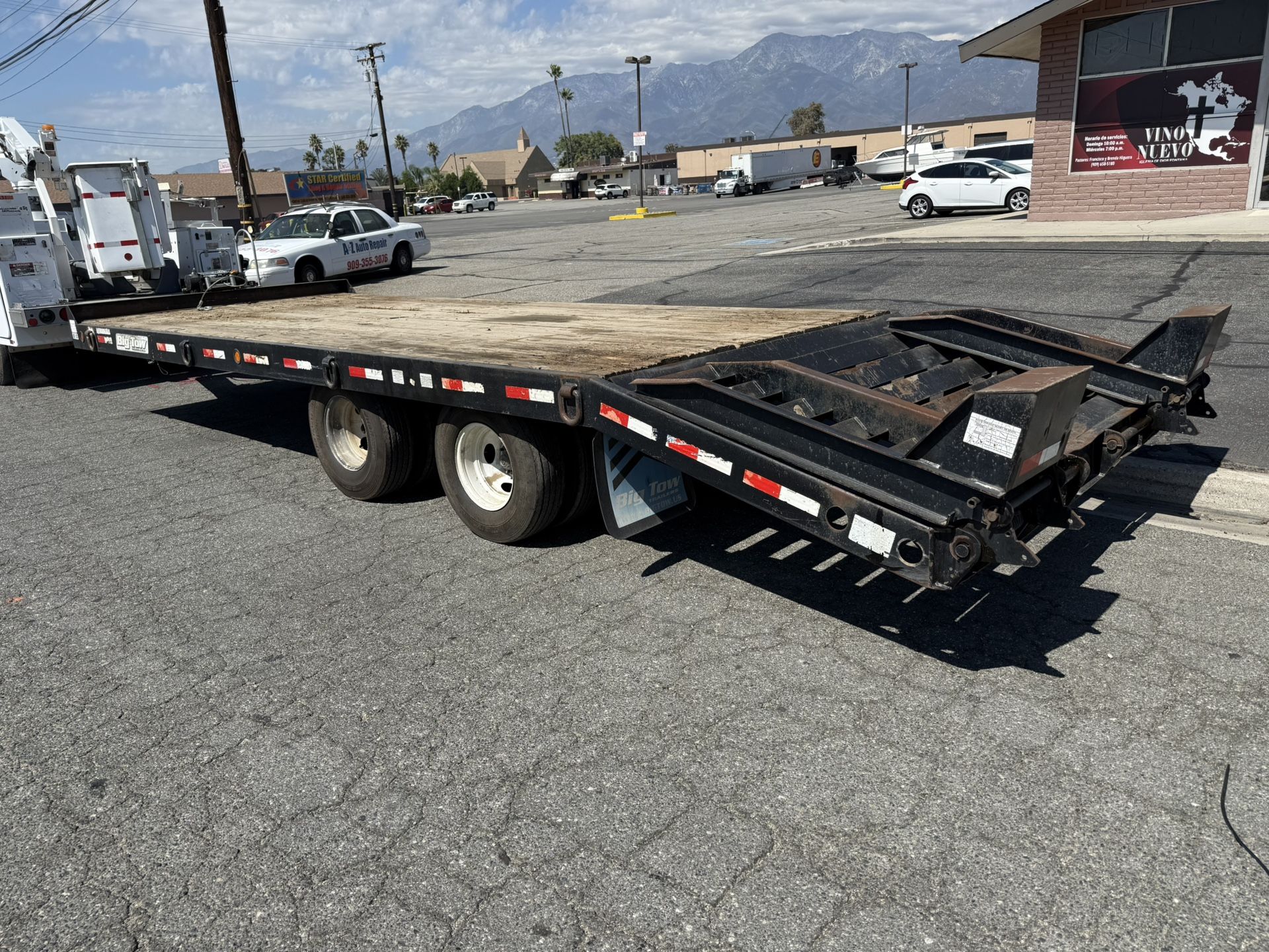 2007 Big Tow Equipment Trailer 20’ Foot Pintle hitch / $9995 Make Offer