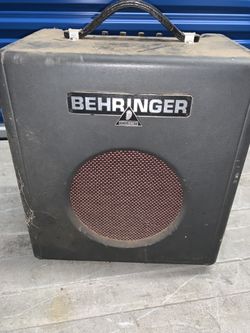 Behringer amplifier