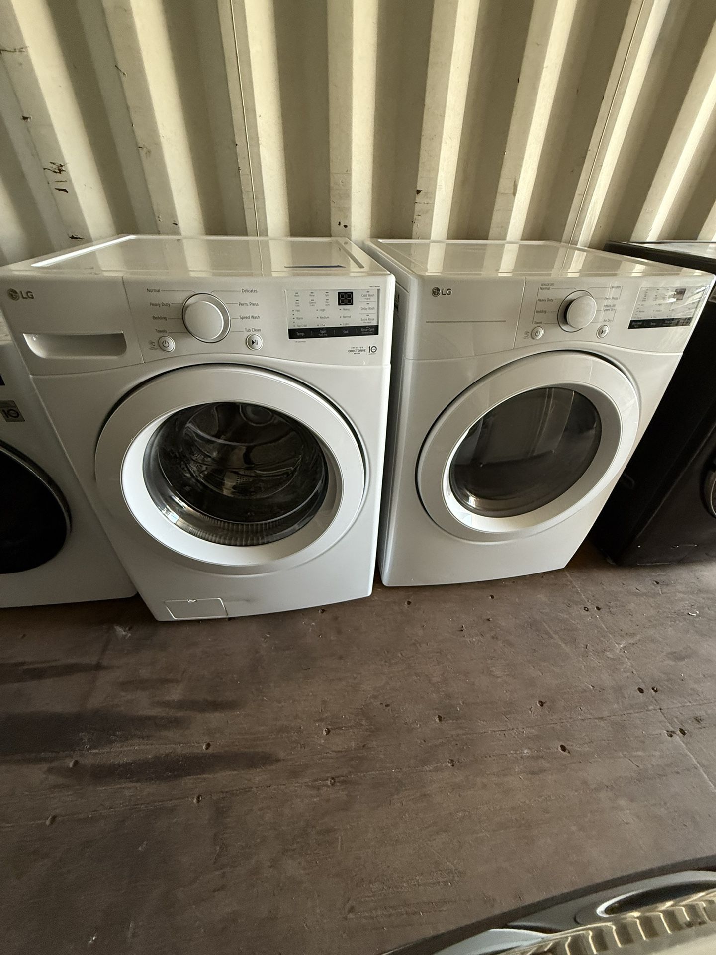 Lg washer and dryer 