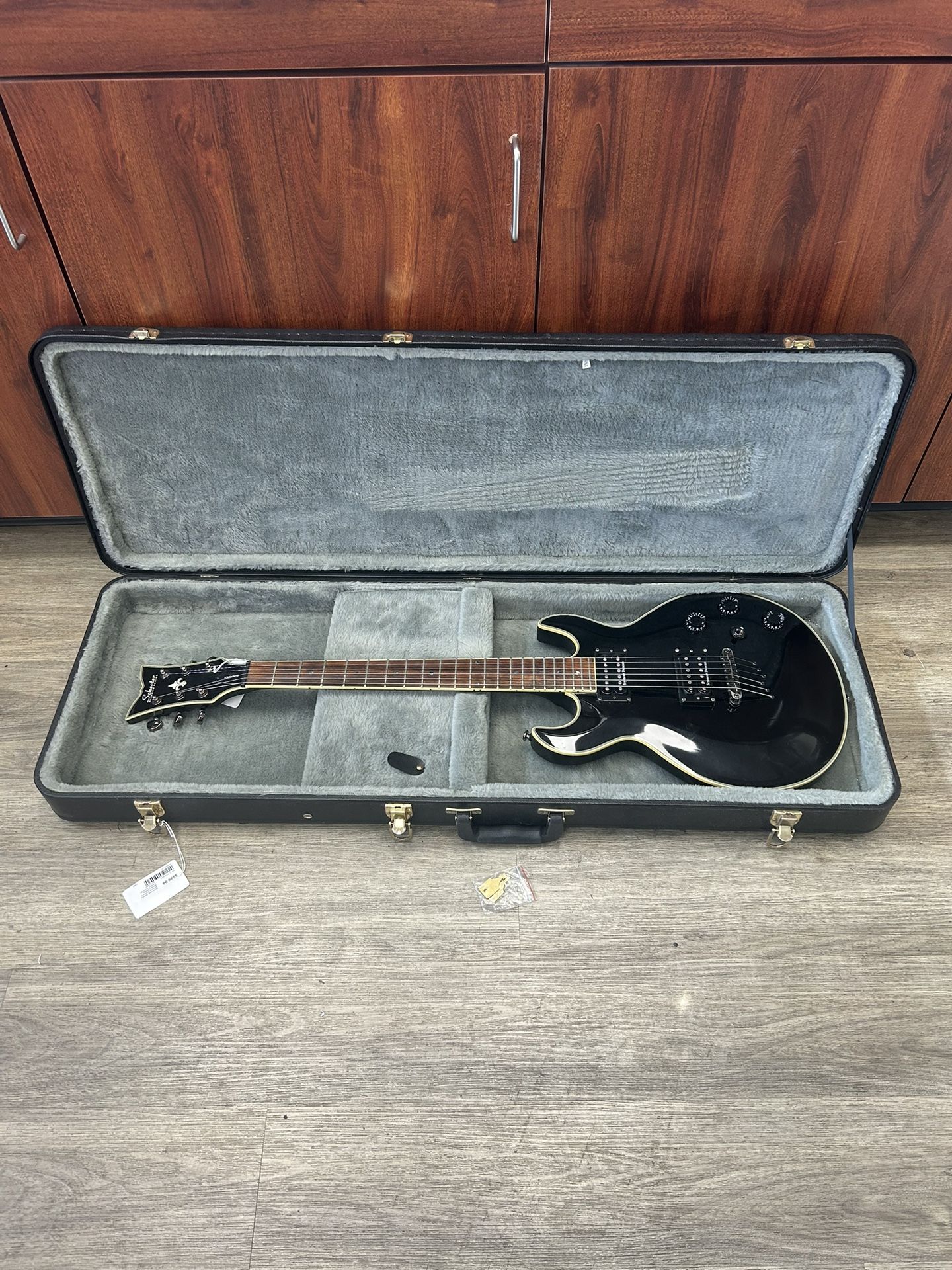 Schecter Diamond Series Blackjack S-1 Double Cut Electric Guitar w/ Case