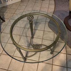 Metal Side Table 