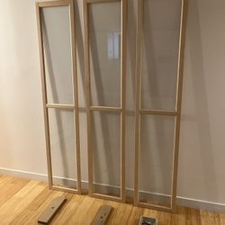 Glass Panel Doors For Ikea Billy Shelves