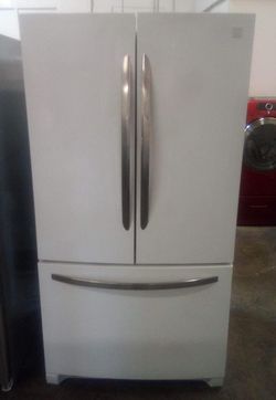 Kenmore 3 Door White Fridge
