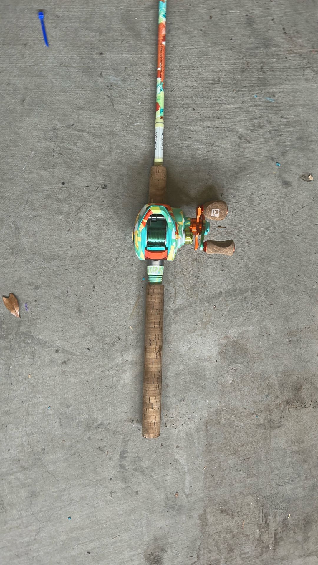 Proficiency bait, caster right hand reel