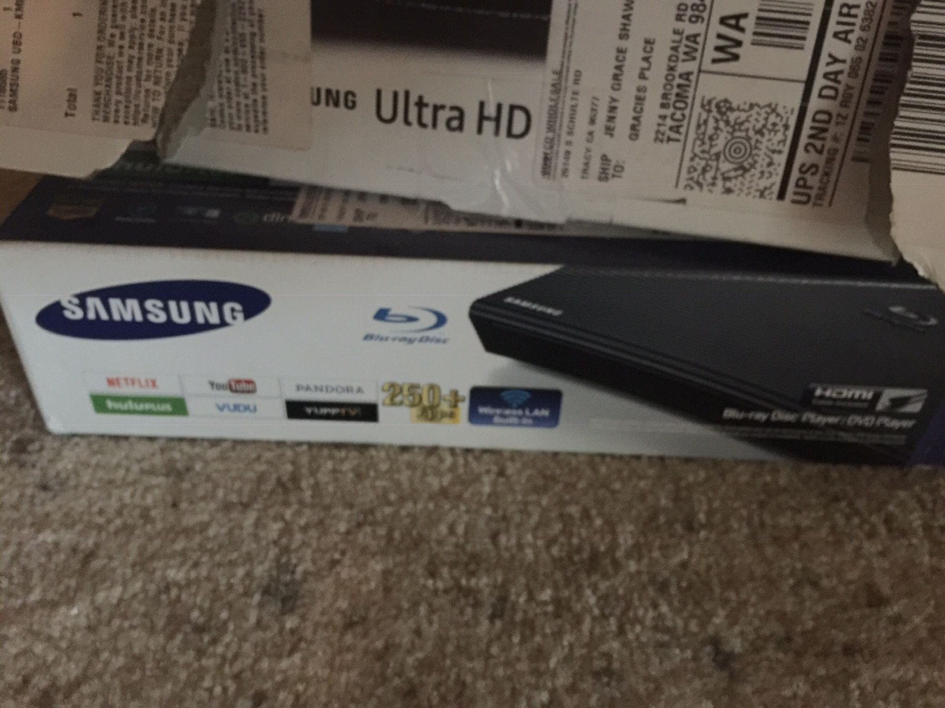 Samsung DVD player New