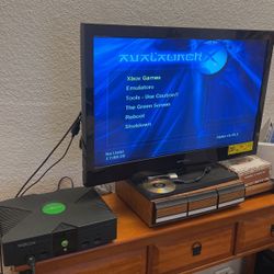 Xbox Original Soft Moded 500+ Retro Games 