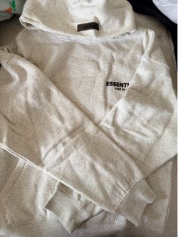 Light oat hoodie