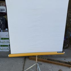 40” vintage projector screen