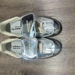 ADIDAS x WALES BONNER SAMBA “SILVER METALLIC”