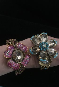 Flower Cuff bracelet