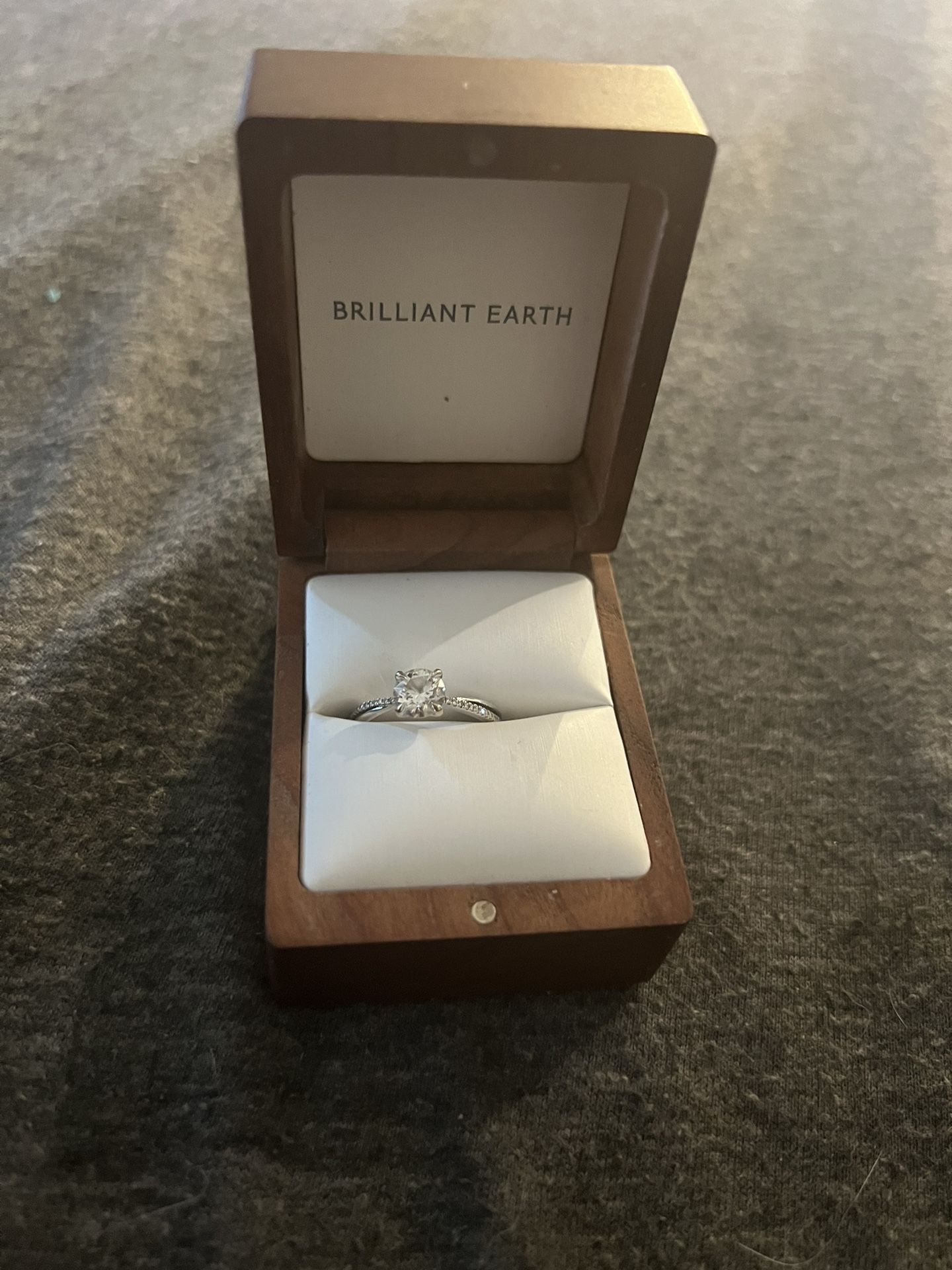 Brilliant Earth Engagement Ring.