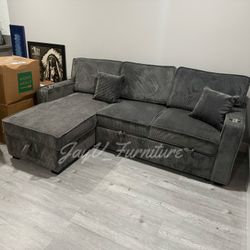 New Dark Gray Sofa 
