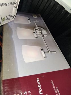 3 Light Fixture For Bathroom