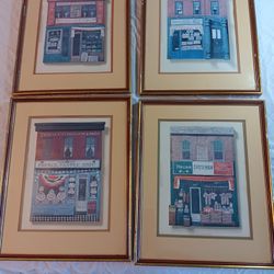 True Vintage Printing Framed Art