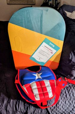 2 Swim related items Kick Board New Swimway Vest 2-4 Yr Old New $10 Take Both