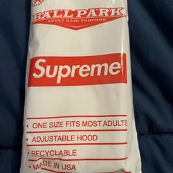 Supreme Ball Park Poncho 