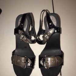 Andrea Black Wedges beautiful perfect gift 🎁.