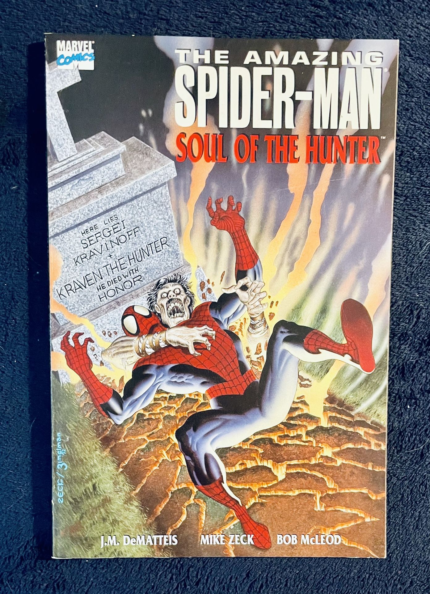 Marvel Comics: The Amazing Spider-Man: Soul of the Hunter NM (1992) First Print