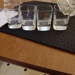 Vintage Light And Music Collection Luigi Bormioli  Italian Rare Mint Shot Glasses