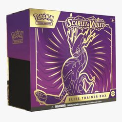 Pokémon Scarlet & Violet Elite Trainer Box [Miraidon] Scarlet & Violet Base Set (SV1)