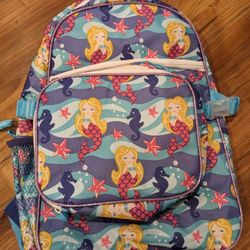 Mermaid School Backpack Lunch Pail