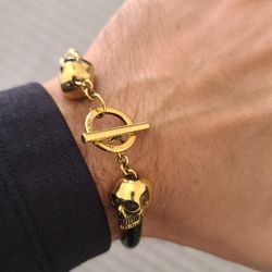 Alexander McQueen Skull Bracelet 