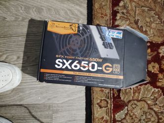 SilverStone SST-SX650-G 650 W SFX 80 PLUS GOLD Certified Full Modular Active PFC (PF>0.9 at full load) PFC Power Supply