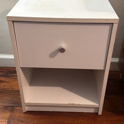 White Nightstand 
