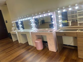 Glam vanity set same day delivery no money down no credit need 0% interest