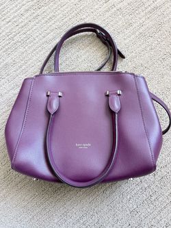 Kate Spade burgundy crossbody handbag